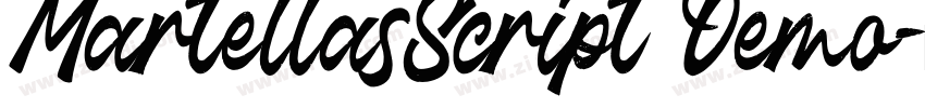 MartellasScript Demo字体转换